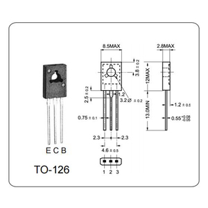 <span class=keywords><strong>BD139</strong></span>-16ประเภท NPN ซิลิคอนทรานซิสเตอร์ PNP เสริมมี BD140-16 - Product Image 5