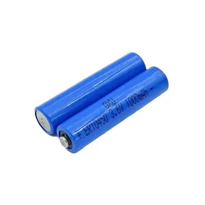 3.6V ER10450 LiSOCl2 batteria al litio per contatore dell'acqua etichetta termostato allarme rilevatore di fumo PLC controllo industriale