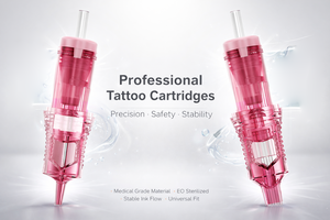 เข็มสักคิ้วคุณภาพสูงแบบขายส่ง 20 ชิ้น/กล่อง เข็มแบบคาร์ทริดจ์ Back Flow Universal - Product Image 6