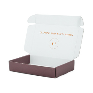 Boîte d'expédition en carton ondulé personnalisée pour les compléments alimentaires, les gommes vitaminées, l'emballage de produits nutraceutiques - Product Image 5