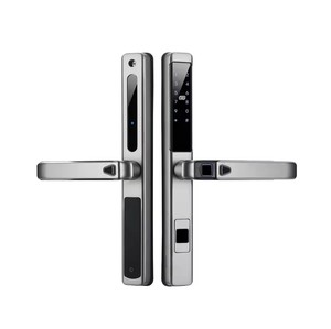Serrure intelligente Ttlock Tuya avec empreinte digitale numérique, carte NFC, étiquette, clé, pour <span class=keywords><strong>porte</strong></span> en bois, alliage de zinc - Product Image 1