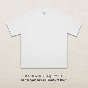 Sebanda <span class=keywords><strong>320</strong></span> Gsm graphique luxe en vrac coton noir lourd fabricant personnalisé surdimensionné uni pour l'impression de t-shirts vierges pour hommes - Product Image 1