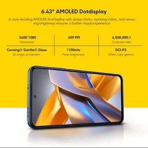 <span class=keywords><strong>M5s</strong></span> มาร์ทโฟนทั่วโลก64GB/128GB NFC MTK G95 OCTA Core 64MP Quad Camera 6.43 "AMOLED dotdisplay 33W ชาร์จเร็ว - Product Image 5