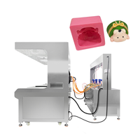 Machine automatique de décoration de bonbons en acier inoxydable à 4 couleurs, machine à fabriquer du chocolat