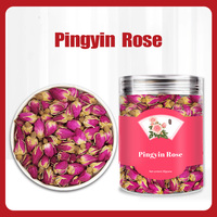 Fleur de rose Mei Gui Hua / Bouton de rose Rugosa / Fleur de rose japonaise Rosa Rugosa Thunb.