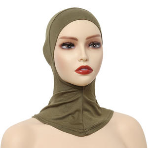 Promotion Spéciale Hijabs Islamiques pour Femmes Cache-Poitrine Écharpe Bonnet Intérieur de Hijab Couverture Complète <span class=keywords><strong>Casquette</strong></span> Dame Couvre-Chef Musulman Hijab Arabe Bone Malaisie - Product Image 6