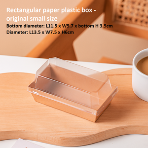 Nhu Cầu Cao Bánh Bao Bì Hộp Bánh Cuộn Thụy Sĩ Cuộn Khăn Cuộn Bánh Sandwich Bao Bì Hộp Cổ Điển Bán Buôn Bánh Hộp - Product Image 5