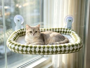 <span class=keywords><strong>Hamaca</strong></span> para Gatos PKY, Moderna y Suave, Extraíble, Asiento para Ventana, <span class=keywords><strong>Hamaca</strong></span> para Gatos en la Ventana - Product Image 5