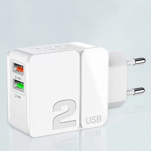 <span class=keywords><strong>Cargador</strong></span> USB Móvil <span class=keywords><strong>de</strong></span> 5V 2.4A con Enchufe <span class=keywords><strong>de</strong></span> 2 Pines para <span class=keywords><strong>iPhone</strong></span> y Android, <span class=keywords><strong>Precio</strong></span> <span class=keywords><strong>de</strong></span> Fábrica, Aprobado por CE, UE, EE. UU., Reino Unido - Product Image 3