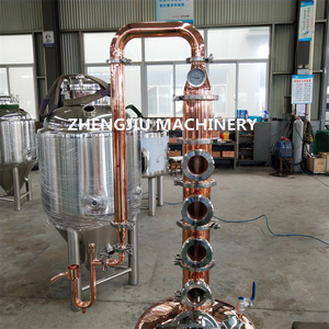 ZJ 100L 200L Still Stainless Steel Copper Boiler Home Distiller Alcohols Machine Distill Liquor Distilling Equipment