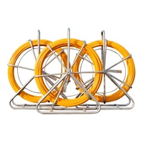 11mm * 200m 300m fibre de verre fibre optique câble extracteur conduit Rodder Push Pull pour tirer les câbles électriques