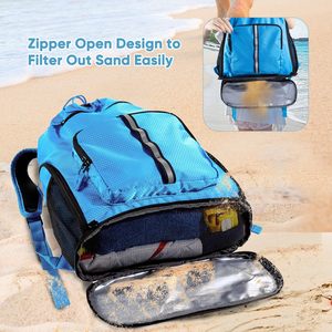 Sac à dos en maille de polyester personnalisé avec cordon de serrage, idéal pour le sport, la gym, l'école, le shopping, le yoga, pliable, pour enfants, plage, natation - Product Image 3