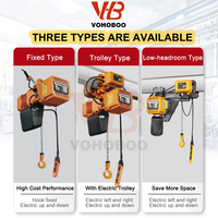 Palans électriques à chaîne personnalisés IP55 à double vitesse 1 2 3 5 10 tonnes pour machine de levage de grue Polipasto De Cadena Talha Elétrica