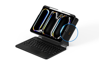 Funda con Teclado Magnético para Laptop (A16) 11" (2025) 10.ª generación 10.9" (2022) con Hub de Expansión 4 en 1 y Panel Táctil con Gestos