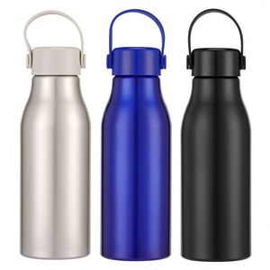 Bouteilles d'eau en aluminium personnalisées avec logo promotionnel pour événements en plein air, articles de sport en métal pour la randonnée et le cyclisme - Product Image 1