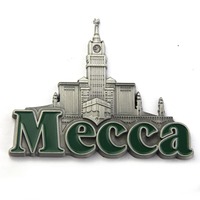 Aimants de réfrigérateur personnalisés en alliage de zinc, durables, avec logo sur mesure et impression typographique, souvenirs touristiques à prix abordable