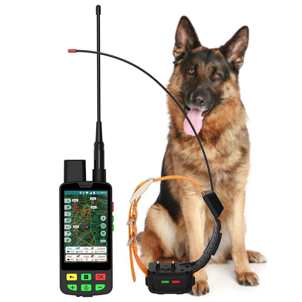 Ожерелье Smart Dog GPS форм-фактор: компактная антенная решетка GNSS + Сменные статические амортизатор и светодиодный маяк