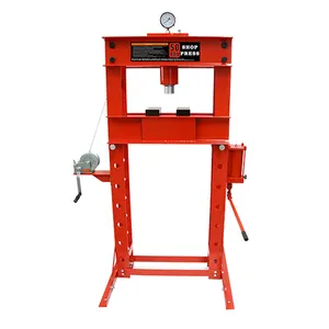 Hot Sale CE Approved Hydraulic Shop Press 30T With Pressure Gauge