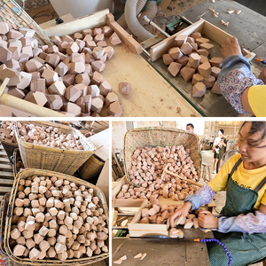 Xếp Chồng Xây Dựng Xếp Chồng Chất Lượng Tốt Khác Nhau Đồ Chơi Giáo Dục Cân Bằng Không Màu Trò Chơi Khối Xếp Chồng Bằng Gỗ - Product Image 4