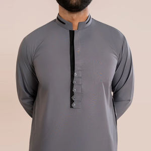 Shalwar Kameez Musulmán de Algodón de Alta Calidad para Hombre, al por Mayor, Ideal para Fiestas y Eventos - Product Image 4