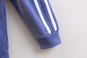 Conjuntos Deportivos para Niños al por Mayor: Suéteres Holgados con Media Cremallera y Letras Bordadas - Product Image 5