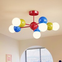 Lampe de chambre Princesse Terre Voyageuse Créative, Lampe Planète Spatiale Tendance, Lustre pour Chambre d'Enfant