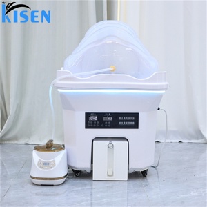 KISEN Nouveau Style Évier Portable pour Shampooing Mobile, Équipement de Massage et de Spa Capillaire avec Circulation d'Eau et LED pour Salon - Product Image 3