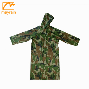 Chubasquero <span class=keywords><strong>de</strong></span> poliéster Impermeable Poncho <span class=keywords><strong>de</strong></span> <span class=keywords><strong>lluvia</strong></span> Impresión completa Chubasquero <span class=keywords><strong>de</strong></span> camuflaje Verde Chubasquero para exteriores - Product Image 6