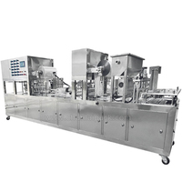 Machine automatique de remplissage et de scellage de coupelles de communion, en acier inoxydable, avec contrôle PLC, pour jus de raisin/vin en papier/feuille d'aluminium