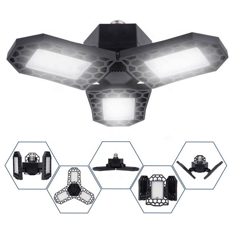 ODM/OEM светодиодный светильник для гаража с печатным логотипом 60 Вт 6000 лм