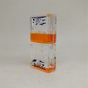 Temporizador de burbujas líquidas cuadrado con movimiento de agua, juguete sensorial relajante y antiestrés para escritorio, juego terapéutico de concentración - Product Image 4