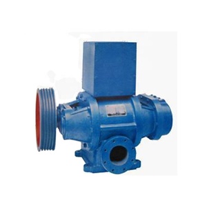 Bomba de vacío de raíces impulsada por polea de correa serie ZBK deshidratación al vacío de pulpa de molino de papel - Product Image 5