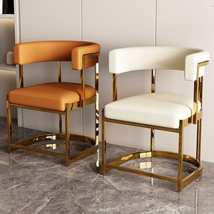 Fashion Metal Dining Chaise <b>Restaurant</b> Furniture Cafe Room Table and Chair <b>Sets</b> Coffee <b>Set</b> - Product Image 1