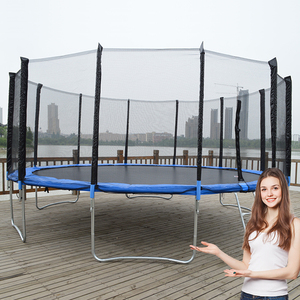 <span class=keywords><strong>Trampoline</strong></span> rond de 16 pieds avec filet de sécurité et échelle, <span class=keywords><strong>trampoline</strong></span> robuste pour l'<span class=keywords><strong>extérieur</strong></span>, pour enfants et adultes - Product Image 4