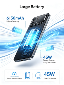 โทรศัพท์มือถือ Note 60 Pro E-sports 5G หน้าจอ AMOLED 6.5 นิ้ว ชิปประมวลผล 6 คอร์ หน่วยความจำ 12GB+512GB แบตเตอรี่ 7800mAh ใช้งานลื่นไหล ขายส่ง โทรศัพท์สวย - Product Image 5