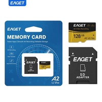 Tarjeta de Memoria EAGET T21 al por Mayor de 128/256/512 GB para Android Gaming Pad, Almacenamiento de Video 4K, Tarjeta de Memoria OEM A2 U3 V30 TF