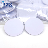 RZX Offre Spéciale – Jetons RFID NFC PVC ronds personnalisables (20mm, 23mm, 25mm, 26mm, 29mm, 30mm) – Mini Cartes Intelligentes RFID