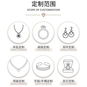 Ensemble de bijoux Kaiming personnalisé avec collier, boucles d'oreilles, bague et bracelet en argent sterling S925 pour femmes, bijoux fins à porter au quotidien - Product Image 3