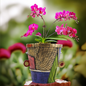 Maceta moderna de <span class=keywords><strong>cara</strong></span> abstracta con acabado esmaltado nuevo diseño creativo de <span class=keywords><strong>Picasso</strong></span> para el jardín del hogar para la decoración de escritorio - Product Image 3
