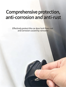 Protetor de Fechadura de Porta de Carro em Silicone, Capa Universal Antirruído e Antiferrugem para a Maioria dos Veículos - Product Image 3