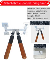Wellshow Wing Chun Bras Factice Jambes Entraîneur pour la Pratique Kung Fu Montage Mural Wing Chun Dummies Punching Kicking Stand