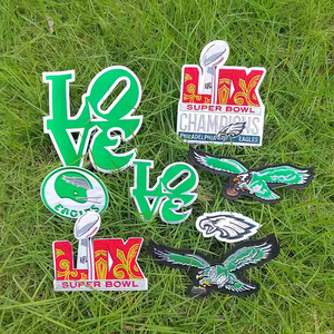 Aşk kartallar mektuplar yama gitmek kuşlar-Philadelphia demir-on yama-kartallar-yeşil Philadelphia Eagles nakış yama - Product Image 5