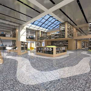 Cao cấp độc đáo terrazzo sàn gạch thiết kế yêu thích cho khách sạn trường học bệnh viện trung tâm mua sắm và biệt thự ứng dụng - Product Image 1