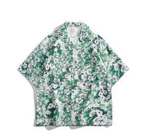 Moda tendencia 3D camisa de los hombres Casual música Hip Hop manga corta Camiseta suelta camisa hawaiana de los hombres - Product Image 3