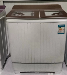 Lave-linge semi-automatique <span class=keywords><strong>à</strong></span> double cuve, électrique, autonome, grande capacité 7/10 <span class=keywords><strong>kg</strong></span>, pour usage hôtelier, normes britanniques et européennes - Product Image 2