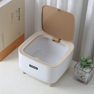 Đa-Chức Năng Vuông Máy Tính Để Bàn Chất Thải Container Nhấn Loại Nhựa Thùng Rác Với Pop Lên Tính Năng - Product Image 4