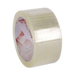 Precinto - 48 mm x 66 m, 25 micron, polipropilene, adesivo acrilico, trasparente, ideale per sigillare e garantire la sicurezza dei pacchi - Product Image 1