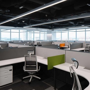 Profil de lumière linéaire, latte connectable, plafond moderne, lumière linéaire à led faible pour industriel/supermarché/bureau - Product Image 5