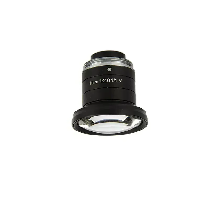 HIFLY 5MP 1/1.8" C-Mount Series 4mm F2.0 Fixed Focus Lens for Industry and Labs