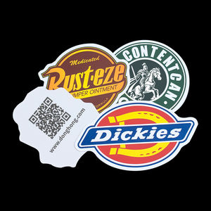 Pegatina Personalizada con Impresión UV, Resistente a la Intemperie, para Publicidad, Vinilo para Exteriores, Troquelada, Impermeable, con Código <span class=keywords><strong>QR</strong></span> - Product Image 1